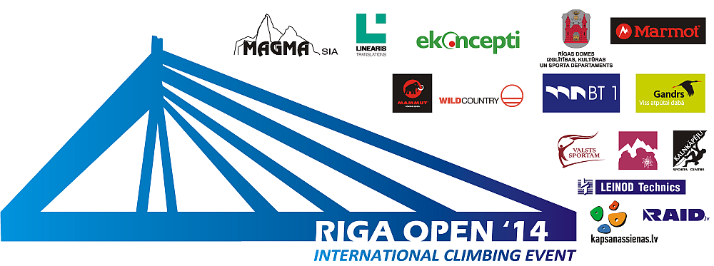 RIGA OPEN 14 international bouldering event